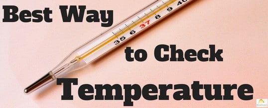 What's the best way to check my temperature?