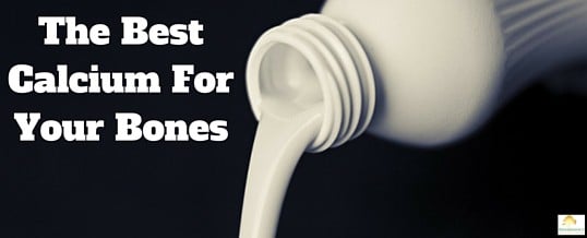 What calcium should you be taking for healthy bones?