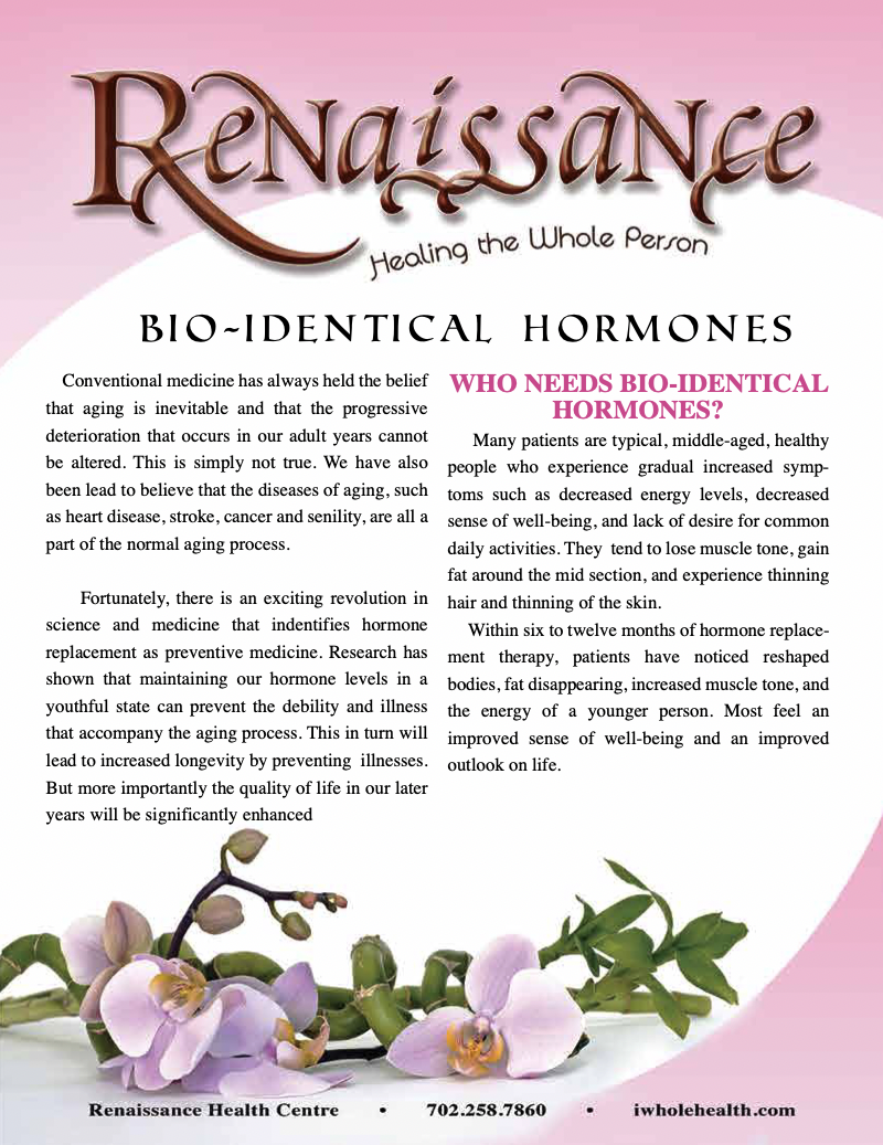 Bio-identical Hormones